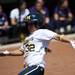 Michigan shortstop Sierra Romero slides into first during the game against Northwestern on Sunday, May 5. Daniel Brenner I AnnArbor.com